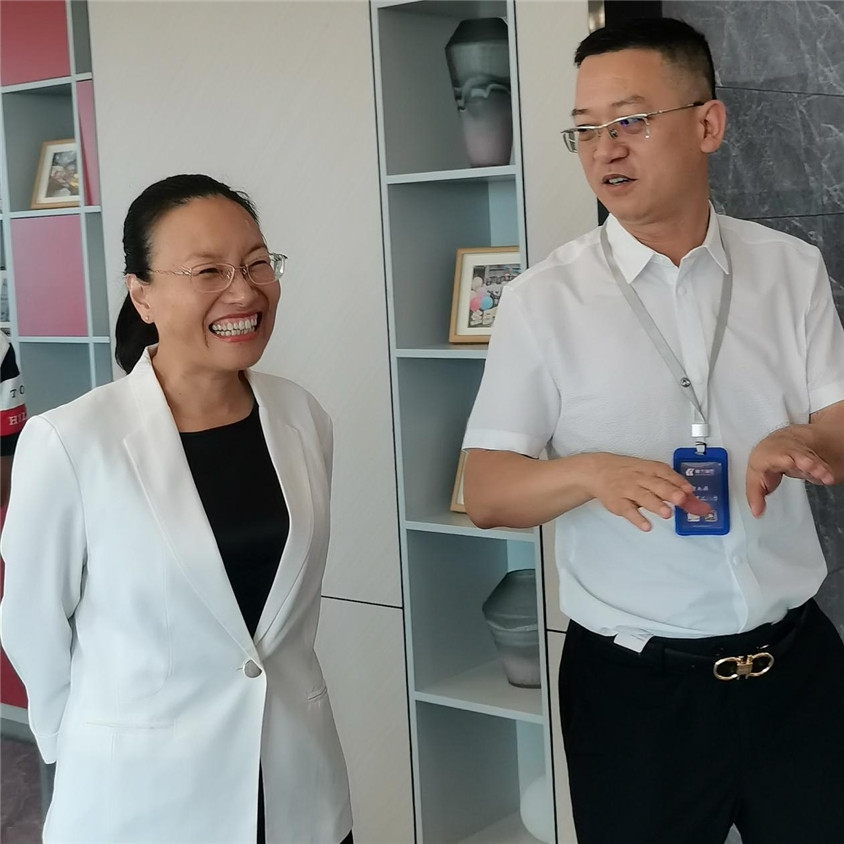 区向导莅临指导，，相助助力自贸港